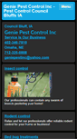 Mobile Screenshot of geniepestcontrol.com